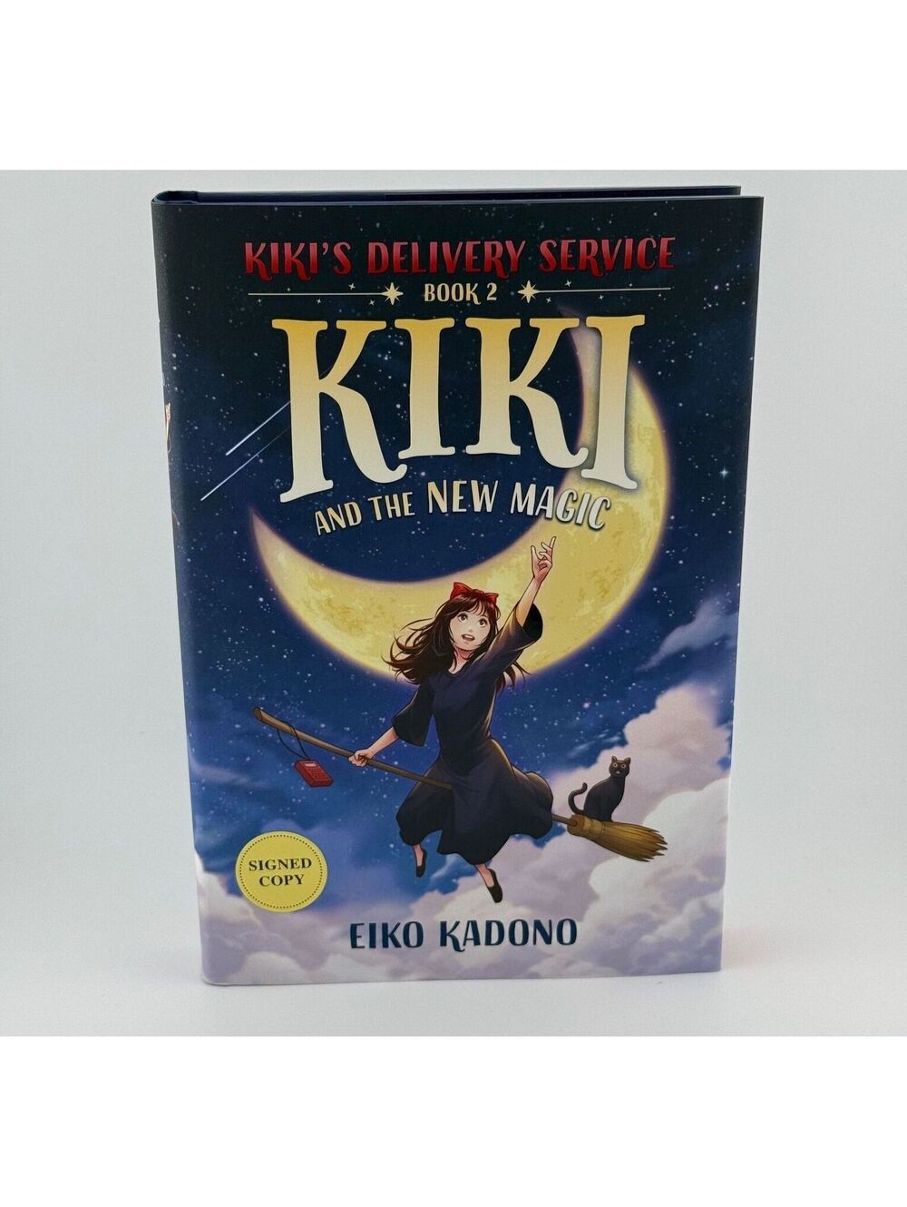 Kiki and the New Magic Book 2 Eiko Kadono SIGNED Hardcover Kiki's Delivery